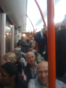 From the ferry to the Dover train station From the ferry to the Dover train station