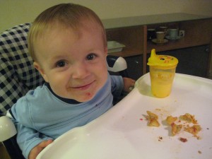 Max's first French dinner