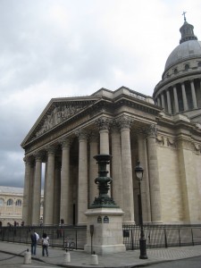 The Pantheon on the way to the Garden (burial place of Victor Hugo)