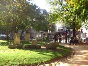 In the St. Germain Church Yard