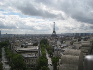 Eiffel Tower from the top